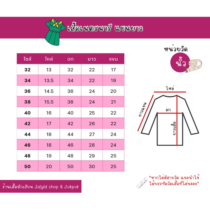 เสื้อเนตรนารีนักเรียนหญิงประถม ราคา ถูกที่สุด ดีลบีเคเค แกลเลอรีภาพที่ 2
