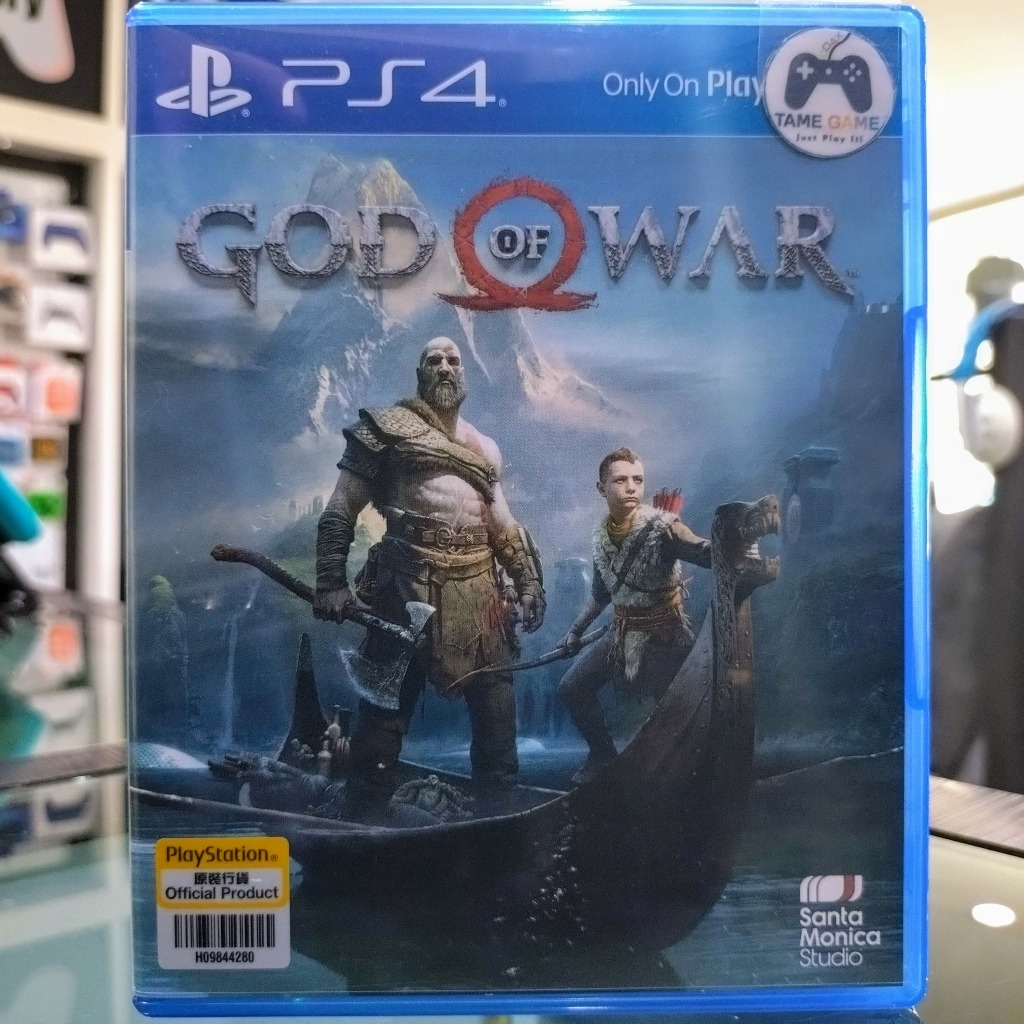 (ภาษาอังกฤษ) มือ2 PS4 God of War เกมPS4 แผ่นPS4 มือสอง (เล่นกับ PS5 ได้ God of War 4 God of war4 God of War 2018)