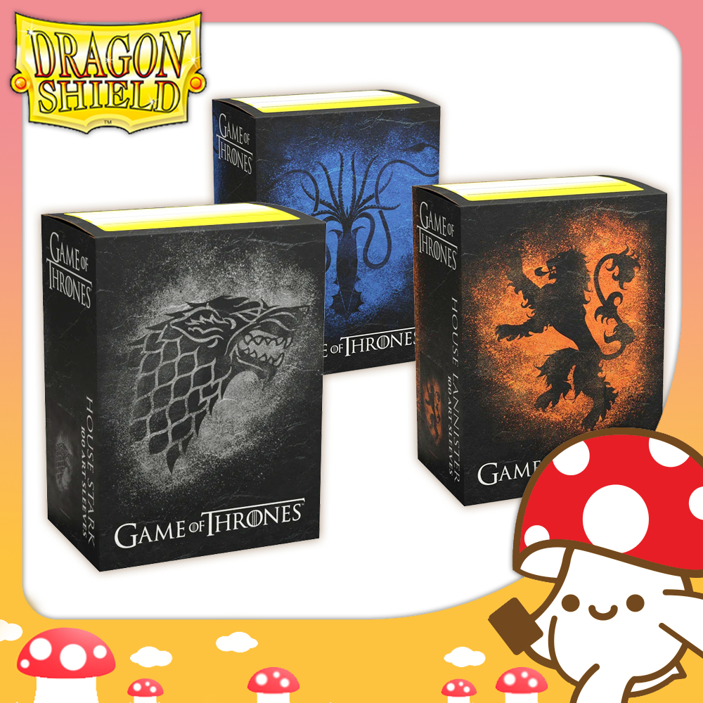 Dragon Shield : 100 Brushed Art Sleeves - Game of Thrones จาก Kinoko Card Game Shop | ซองการ์ด TCG MTG Pokemon FABTCG