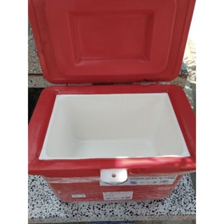 ถังแช่น้ำแข็งขนาด 25ลิตร สีน้ำเงิน มีมอก.50*36*สูง36ซม.น้ำหน…