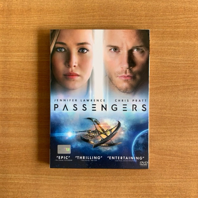 DVD : Passengers (2016) คู่โดยสารพันล้านไมล์ [มือ 2 ปกสวม] Jennifer Lawrence / Chris Pratt / ดีวีดี 