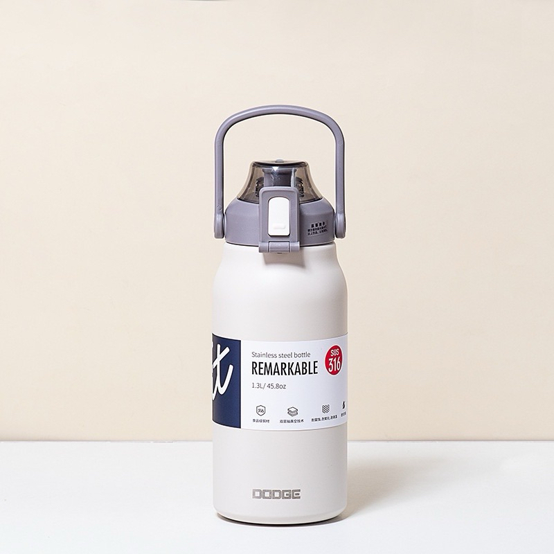 DODGE กระติกน้ำ กระบอกน้ำเย็น กระติกน้ำเก็บความเย็น สแตนเลส316 ขนาด 1700ml กระบอกน้ำพกพา