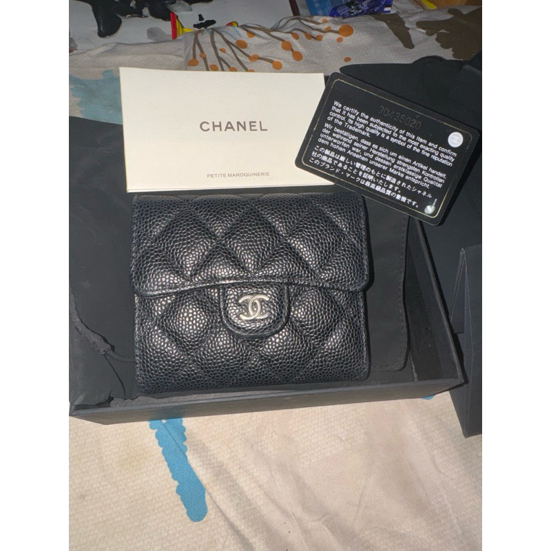 สินค้าฝากขาย* กระเป๋าสตางค์ chanel trifold wallet งาน vip มือ 2