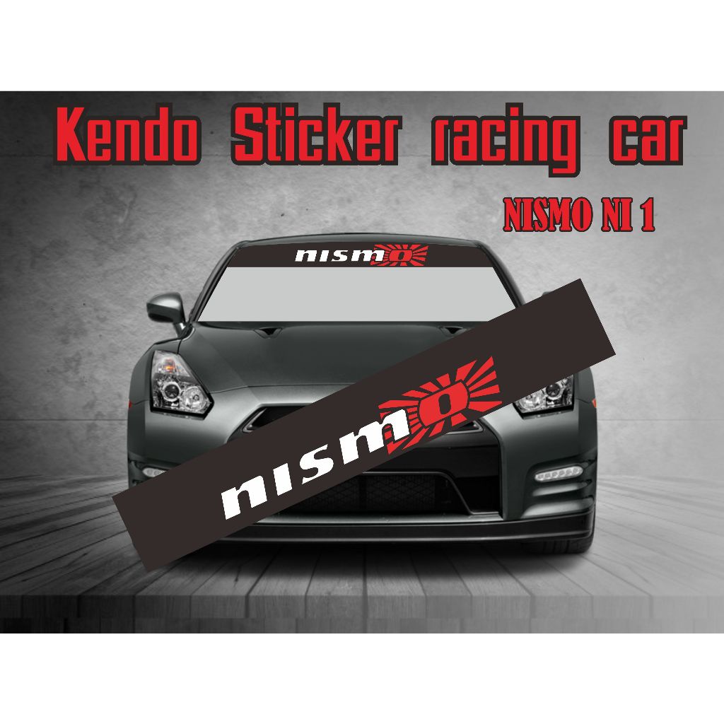 สติ๊กเกอร์บังแดด NISSAN นิสสัน NISMO