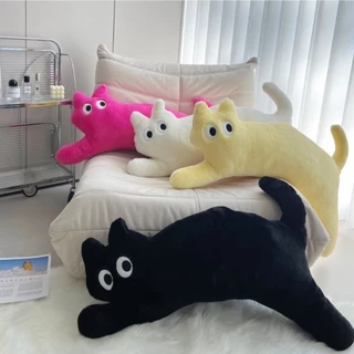 ตุ๊กตา แมวตัวโก่ง หมอนรูปแมว หมอนตุ๊กตานุ่ม น่ารัก Cat doll ของขวัญวันเกิด ตกแต่งบ้าน 100cm