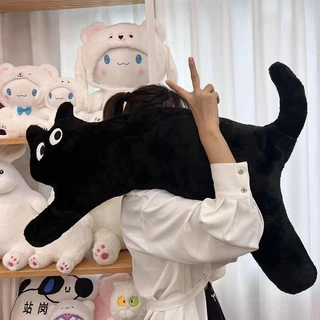 ตุ๊กตา แมวตัวโก่ง หมอนรูปแมว หมอนตุ๊กตานุ่ม น่ารัก Cat doll ของขวัญวันเกิด ตกแต่งบ้าน 100cm