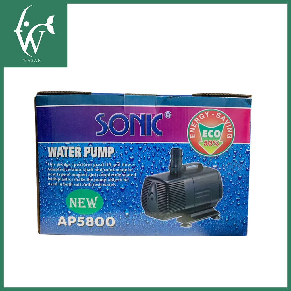 ปั๊มน้ำ SONIC AP-5800 ปั๊มน้ำประหยัดไฟ แรง ทนทาน ใช้งานง่าย สินค้านำเข้าของแท้ 100 % ราคา ถูกที่สุด ดีลบีเคเค แกลเลอรีภาพที่ 8
