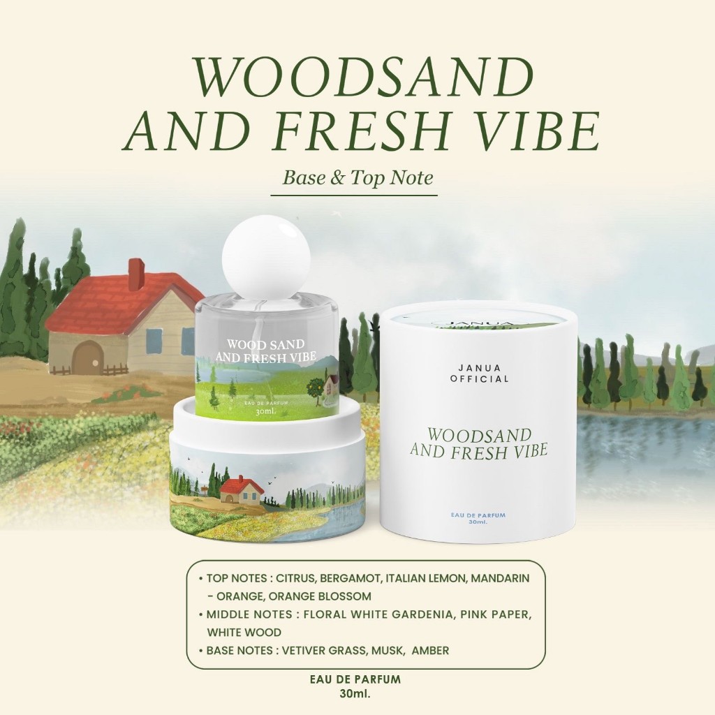 น้ำหอมแจนยัวร์ Janua Perfume กลิ่น Woodsand วูดแซนด์