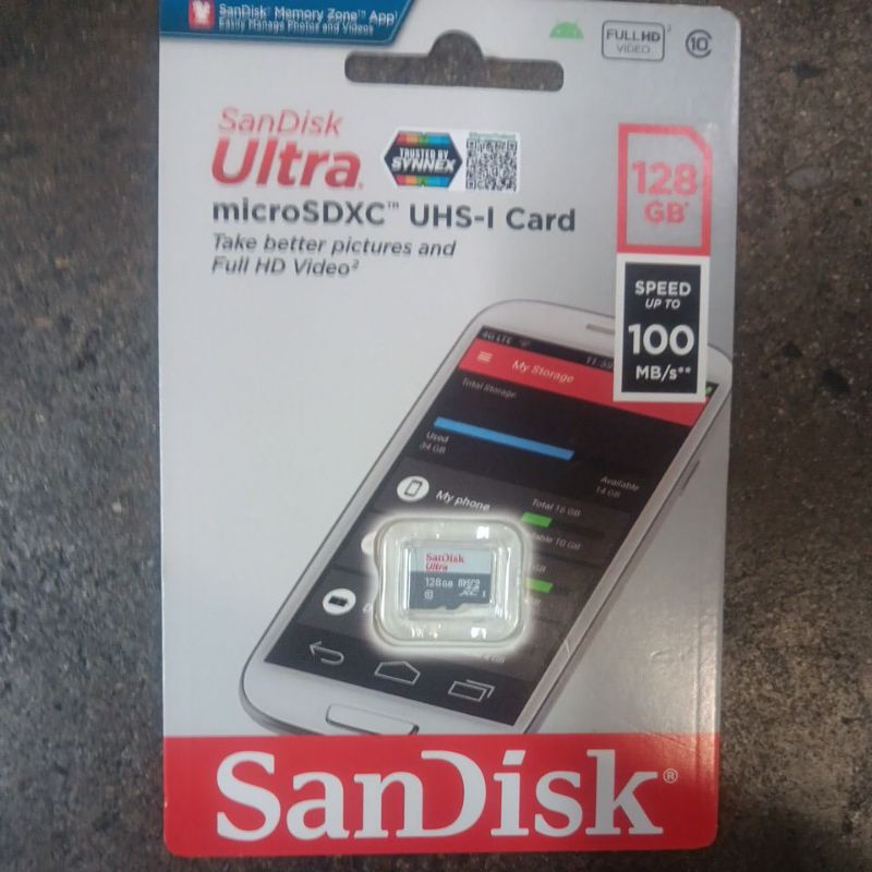 SanDisk microSD 128GB ของแท้ ประกัน SYNNEX