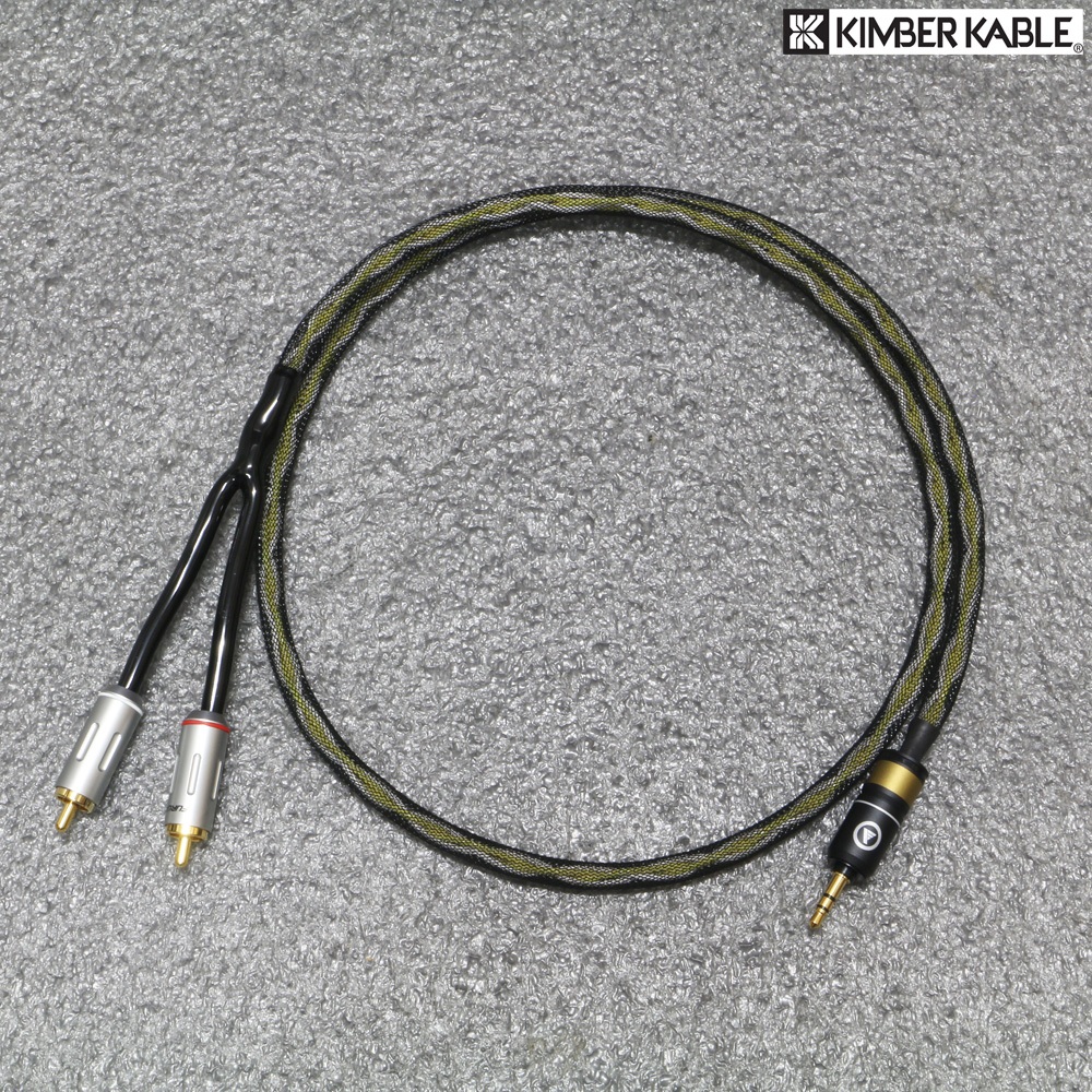 สายตัดประกอบ KIMBER รุ่น GQ-TCSS  3.5mm to RCA Cable M2R / AUX Cables Audio grade แท้ศูนย์ / ร้าน Al