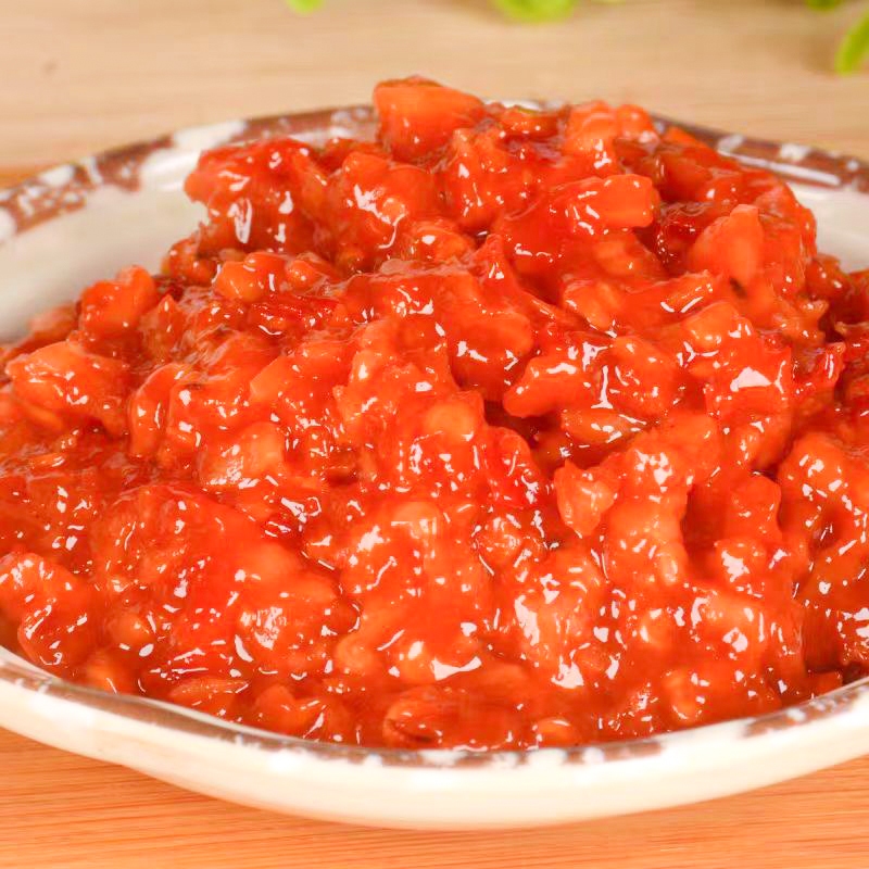 蒜蓉辣椒酱ซอสพริกกระเทียม   พริกนำ้ส้มจีน230กรัมกระปุกละซอสพริก ราคา ถูกที่สุด ดีลบีเคเค แกลเลอรีภาพที่ 7