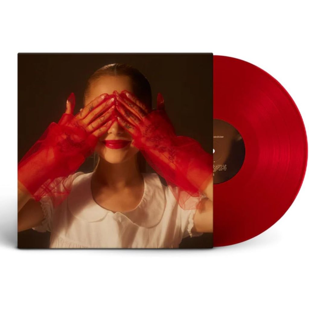 (พร้อมส่ง🔥) แผ่นเสียง Ariana Grande  Eternal Sunshine ,Vinyl, LP, Album,[Ruby Red] มือหนึ่ง ซีล สันป