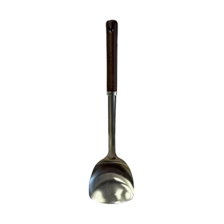 โลตัส กระทะเหล็กเผา ขนาด 32 ซม. พร้อมตะหลิว LOTUSS IRON PAN WITH WOODEN HANDLE 32 CM. AND SPATULA