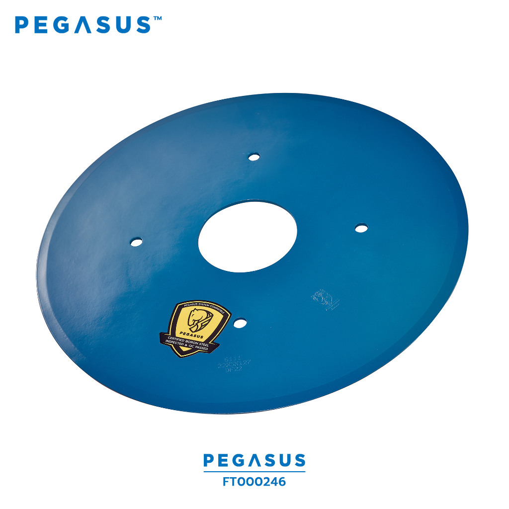 ใบคัดท้าย 22 นิ้ว ตราม้าบินเพกาซัส (เหล็กโบรอน)