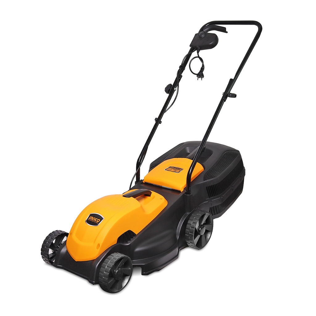 INGCO รถตัดหญ้าไฟฟ้า รถเข็นตัดหญ้า ตัดหญ้า เครื่องตัดหญ้า รถตัดหญ้า LM385 (Electric Lawn mower)