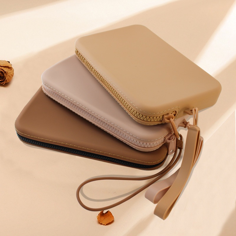 [JZ34] กระเป๋าใส่เหรียญ กระเป๋าสตางค์ซิลิโคน ขนาดเล็ก พกพาสะดวก ใส่เหรียญได้