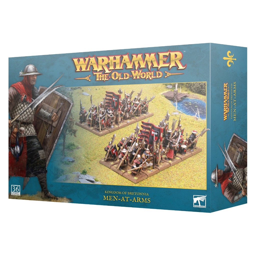 [GWพร้อมส่ง] WARHAMMER THE OLD WORLD: KINGDOM OF BRETONNIA: MEN-AT-ARMS