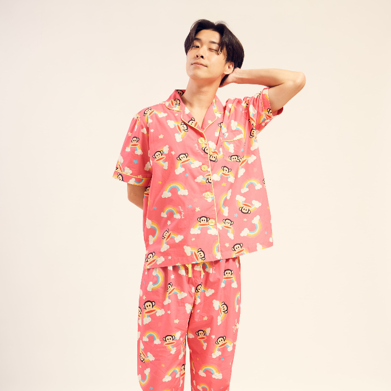 PAUL FRANK ชุดนอนกางเกงขายาว JULIUS IT'S RAINBOW SS PANTS SET