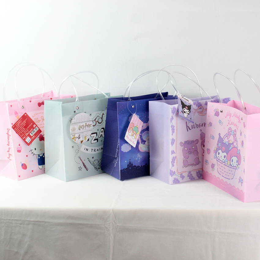 กระเป๋ากลิตเตอร์ Sanrio ลิขสิทธิ์แท้ กระเป๋าช้อปปิ้ง