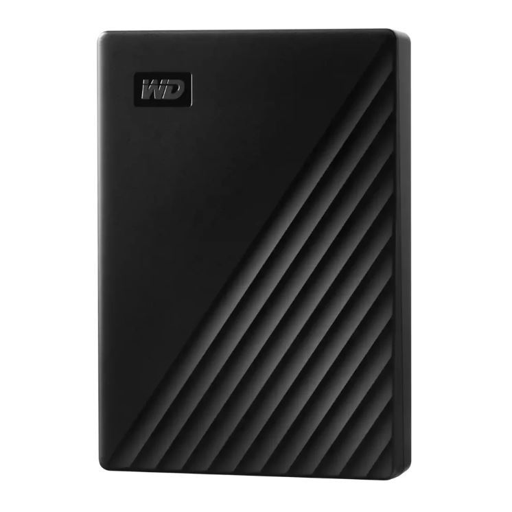 5 TB PORTABLE HDD (ฮาร์ดดิสก์พกพา) WD MY PASSPORT (BLACK) (WDBPKJ0050BBK)