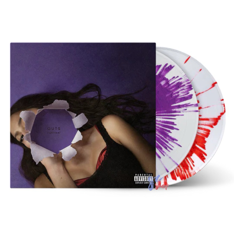 (Pre-Order) Olivia Rodrigo - GUTS (spilled) deluxe 2LP splatter version Vinyl / แผ่นเสียง