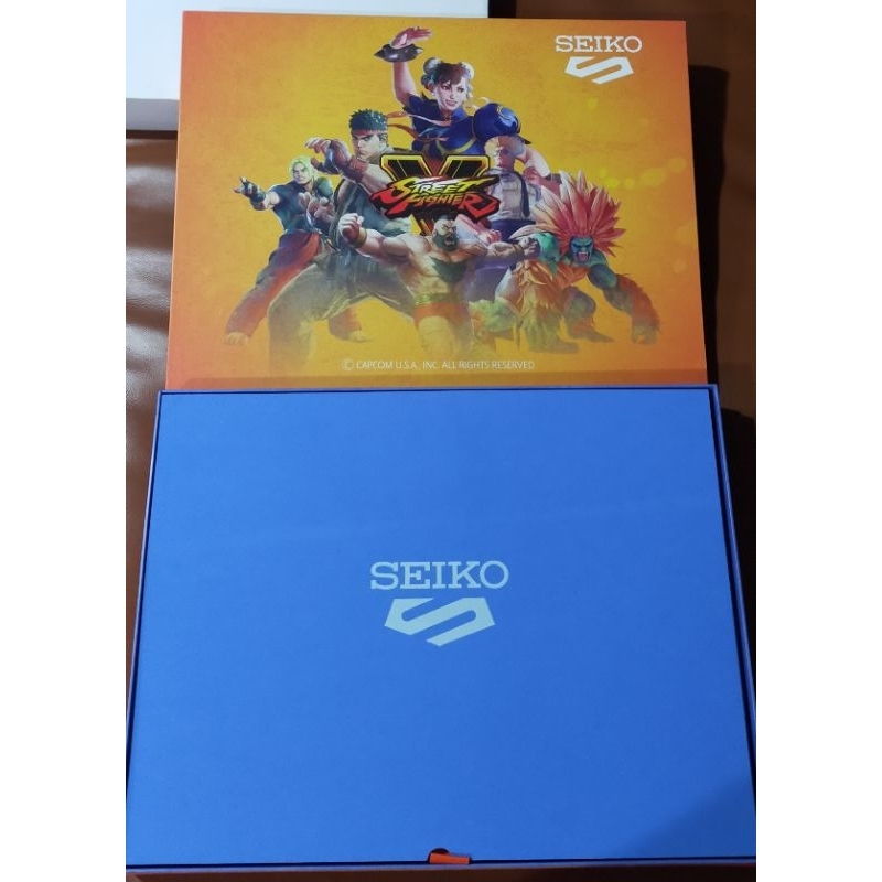 Seiko 5 Sports STREET FIGHTER V Limited Edition *NEW*very rare box set 6 pcs