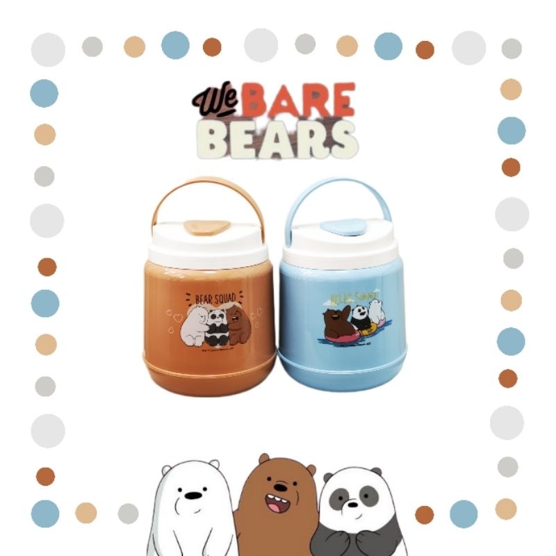 กระติกเก็บความเย็น1ลิตร We bare bears​