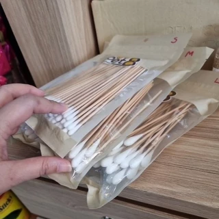 Pet8 ไม้ปั่นหูสุนัข คอตตอนบัดเช็ดหู 3ขนาด S M L (สำลีพันไม้ สำลีปั่นหูสุนัขมีด้าม ไม้เช็ดหู คัตตั้นบัดสุนัข สำลีก้าน)