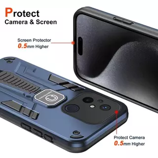 มาไหม่ เคสขาตั้ง ใช้สำหรับ Xiaomi Redmi 12C / Poco C55 กันกระแทก For เสี่ยวมี่ เรดมี่12C