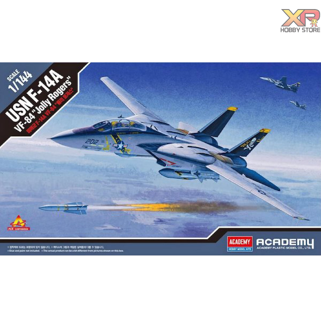 [Academy Model] 1/144: USN F-14A VF-84 "JOLLY ROGERS" (AC 12626)