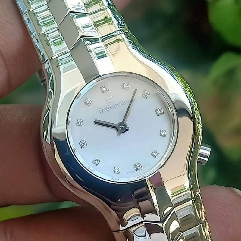 Tag Heuer Alter Ego Diamond Ladies Watch White Dial WP131B