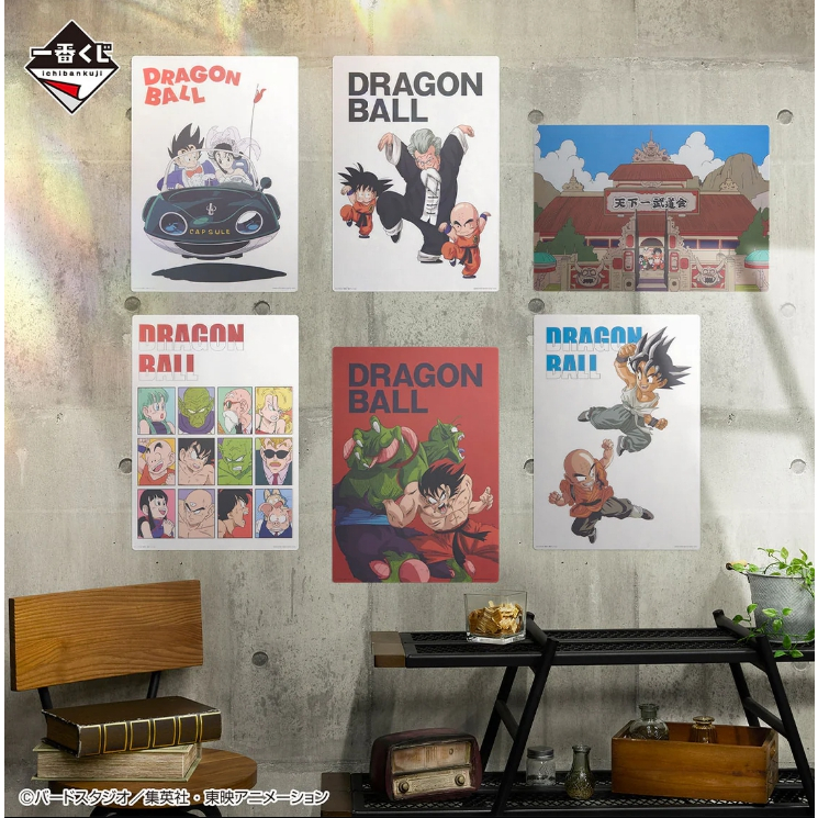 Dragon Ball Ichiban Kuji EX FIERCE BATTLE!! TENKAICHI BUDOKAI Visual Board Poster รูปภาพ งานแท้ ของใ