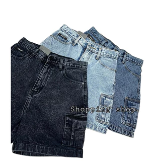 New arrival cargo shortขาสั้นคาร์โก้ยีนส์