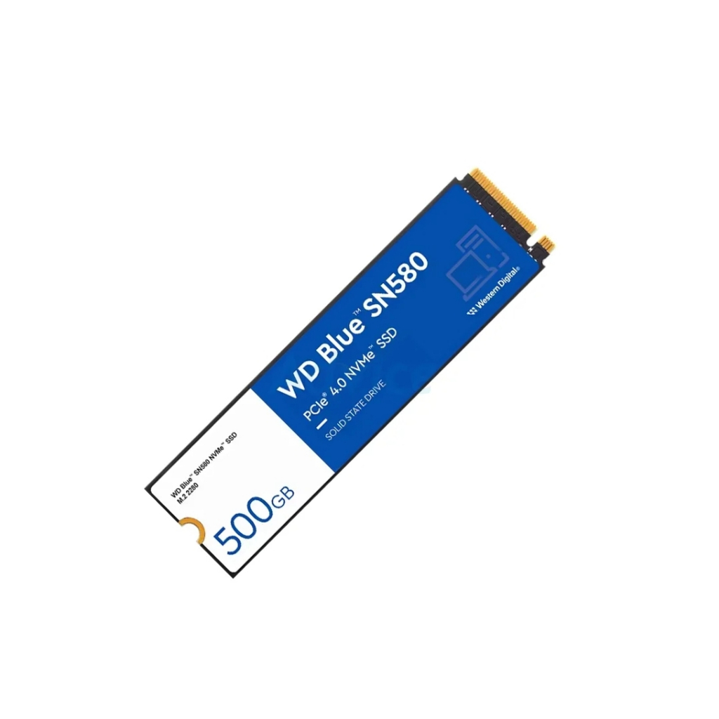 500 GB SSD M.2 PCIe 4.0 WD BLUE SN580 (WDS500G3B0E)