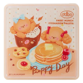 ODBO - Sweet Munch Eyeshadow Palette 2024 (9 g.) โอดีบีโอ สวีท มันช์อายแชโดว์พาเลท
