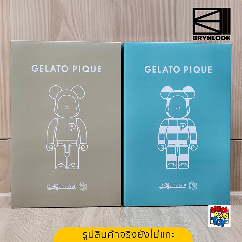 [ ของแท้ พร้อมส่ง ]Gelato Pique x Bearbrick Collaboration 400%
