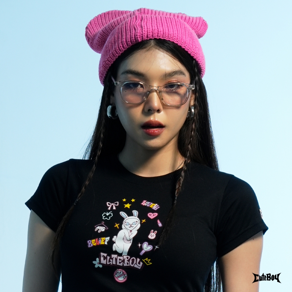 Belief Crop T-Shirt Summer 2024 - เสื้อยืด เสื้อครอป แขนสั้น