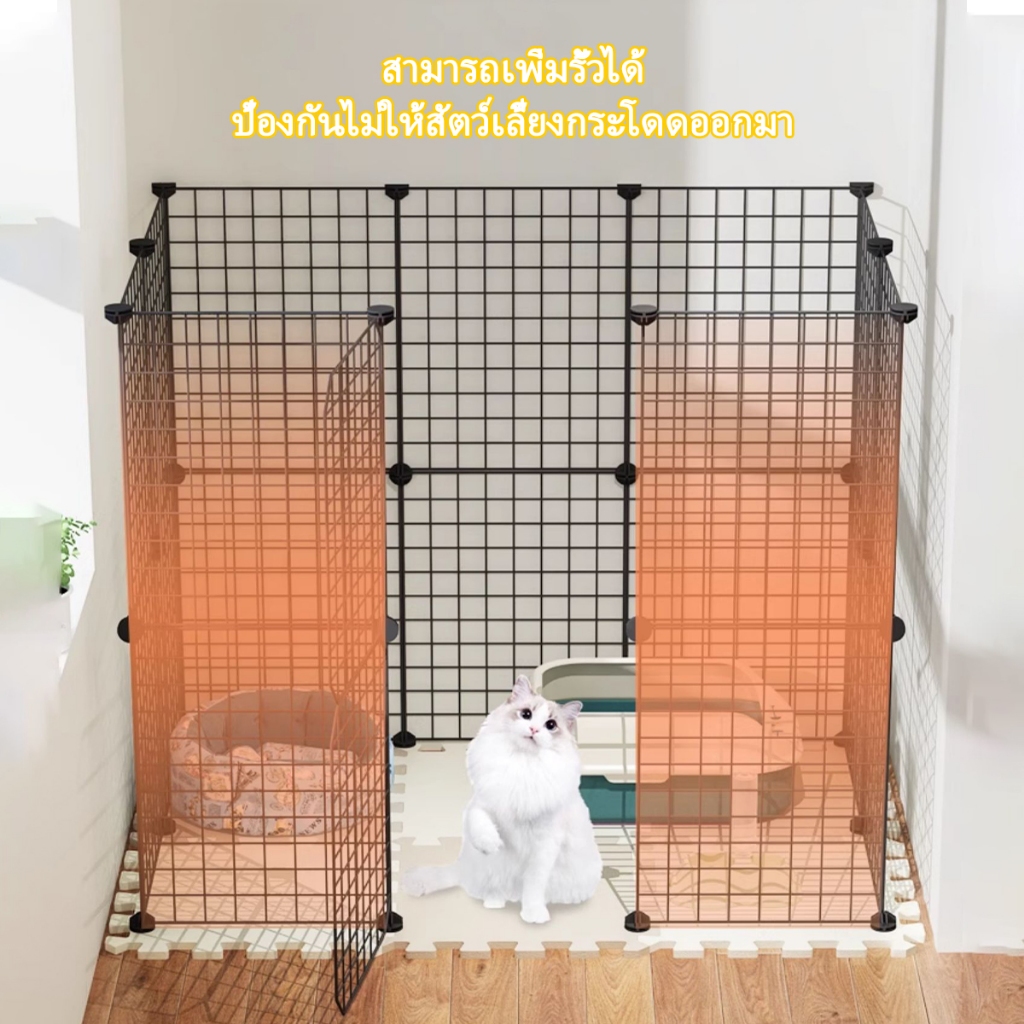 1pcs กรงแมว diy กรง diy กรงหมา กรงสุนัข กรงใส่แมว กรงหมาเล็ก กรงสัตว์ ชิ้นส่วนประกอบคอก DIY