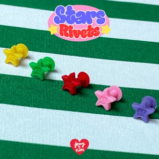 The Stars Rivets Jerryxkimdotstick⭐️ หมุดดาว