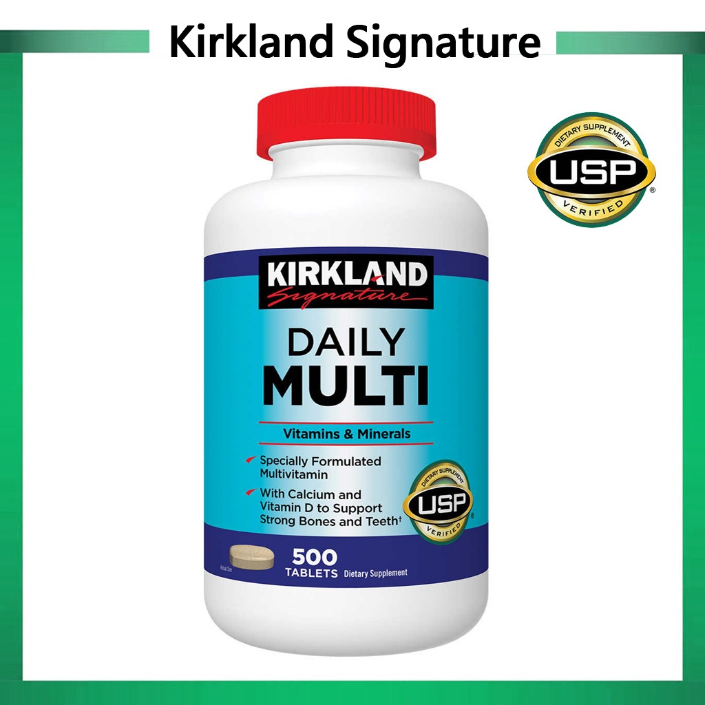 (Exp.03/2026)Kirkland Signature Daily Multi 500 Tablets