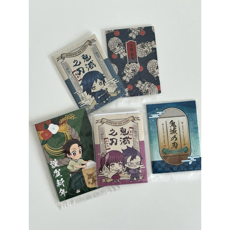 (พร้อมส่ง) - แท้จากญี่ปุ่น สติ๊กเกอร์ซอง ของสะสมอนิเมะ