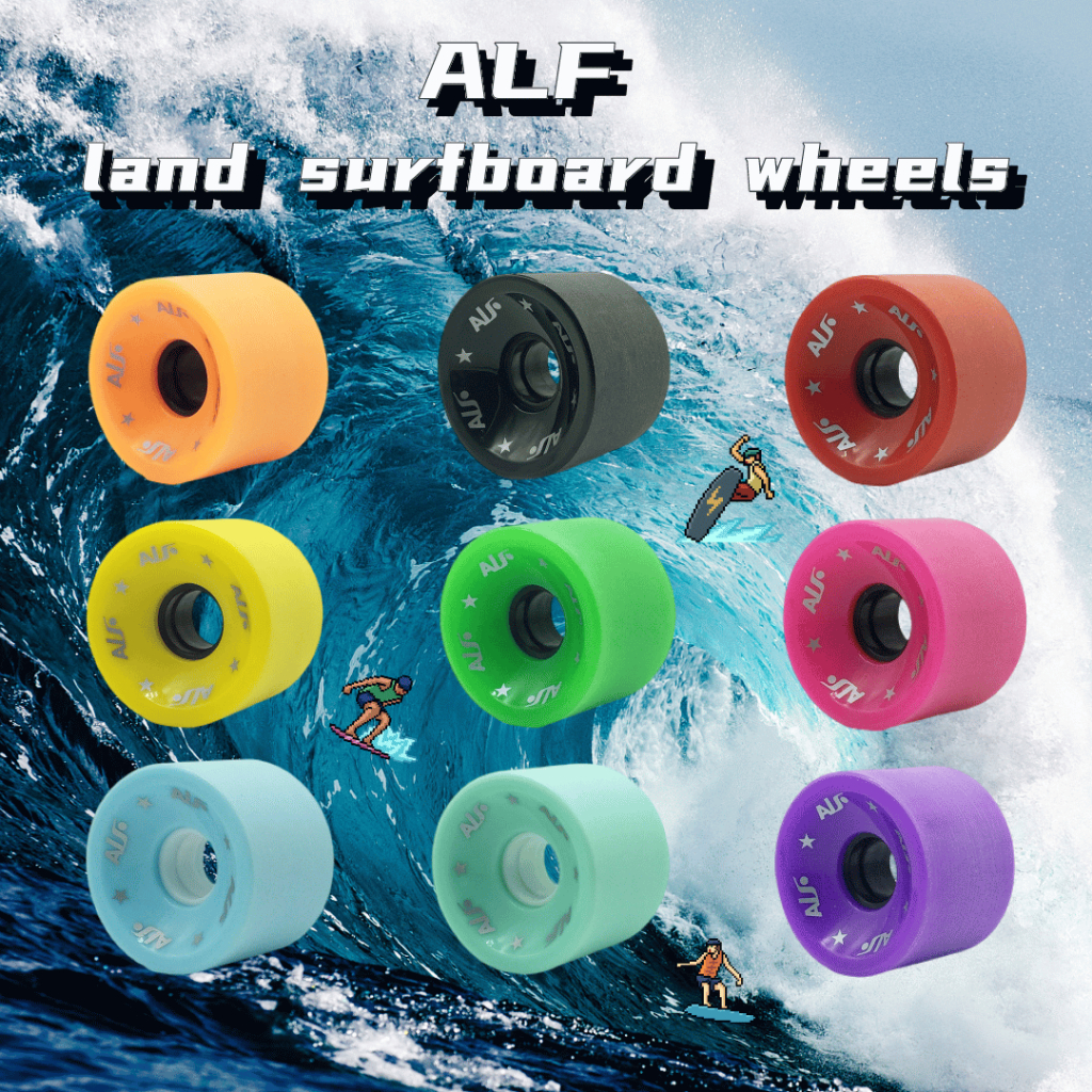 【Stock clearance】ล้อเซิร์ฟสเก็ต ALF ล้อ Surfskate WHEEL ขนาด 70x51mm 80A พร้อมส่งในไทย