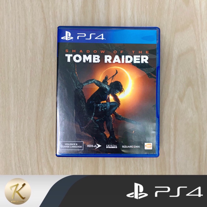 แผ่นเกมส์ PS4 : Shadow of the Tomb Raider 🚩ภาค 3 (เกมส์ ทอม ไรเดอร์) (แผ่นมือสอง)📍English สินค้าพร้อมจัดส่ง