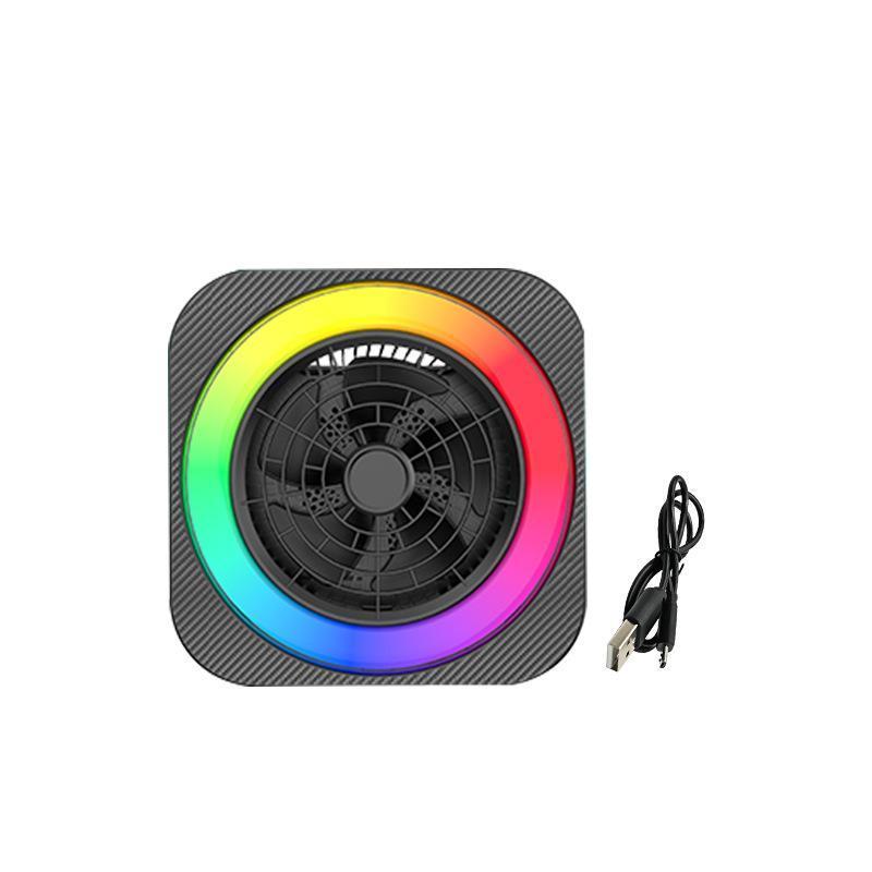 ใหม่ ลำโพงบลูทูธพัดลม 2in1 รุ่น ZQS-1456 เสียงดี เบสแน่นมาก สนุกไปกับเสียงเพลง มีไฟLEDปรับได้หลายสี