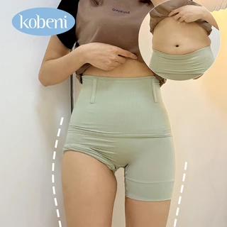 ⭐KOBENI⭐ กางเกงเก็บหน้าท้อง Seamless Classic ทรง Mid-thigh Shorts ไซส์ใหญ่ เก็บพุง เอวสูง เรียบเนียน