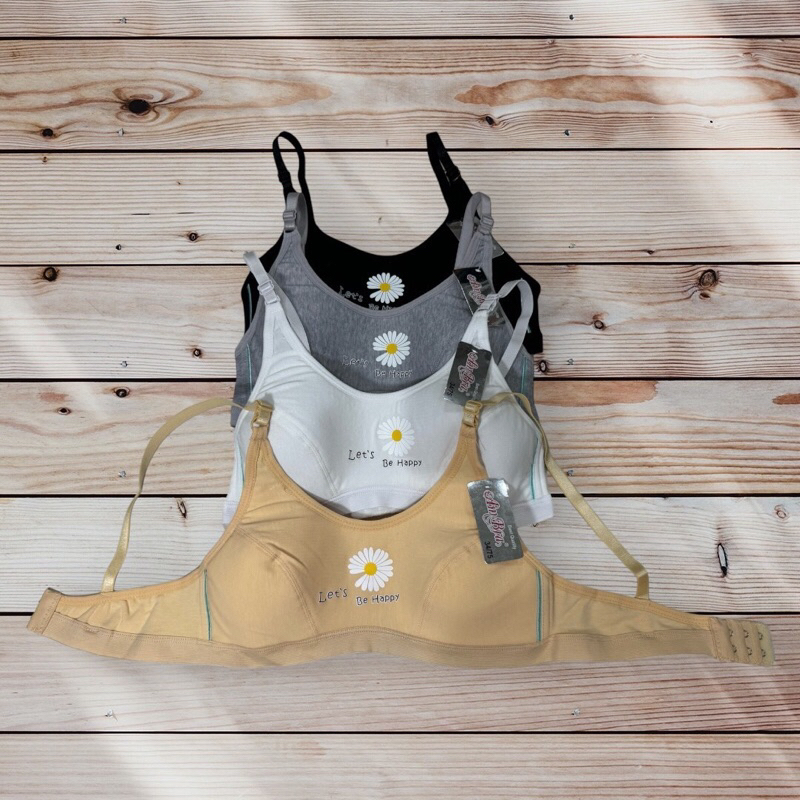 เสื้อชั้นในวัยรุ่น เสื้อในเด็ก ลายดอกเดซี่ #074