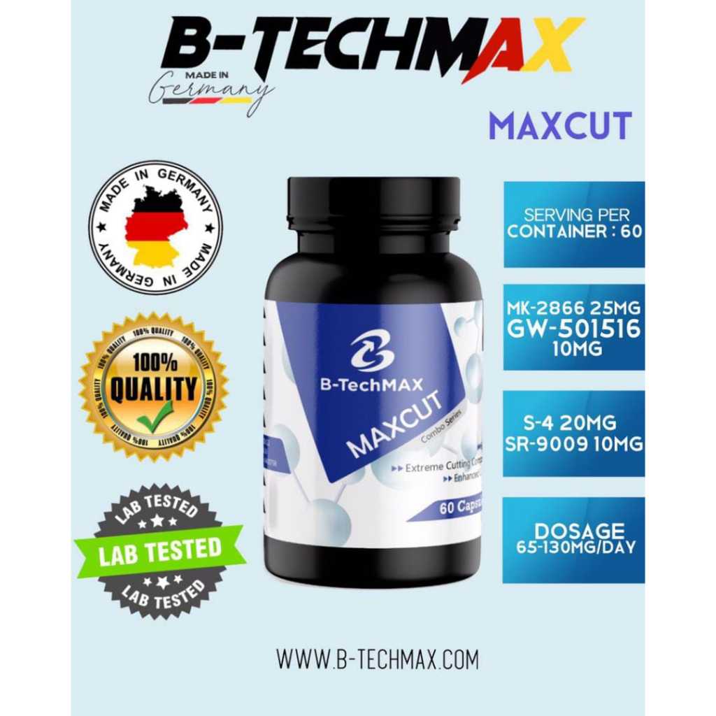 B-TechMax Sarms MaxCUT 65mg 60 caps