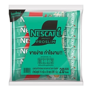 [3แพ็ค] NESCAFE Proslim เนสกาแฟ โพรสลิม แพ็ค 20ซอง (โปรสลิม)