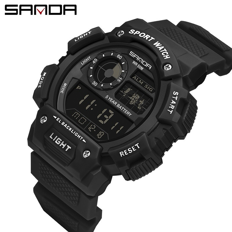 นาฬิกา sanda รุ่น 6009 ของแท้ 💯% มีประกัน !!!