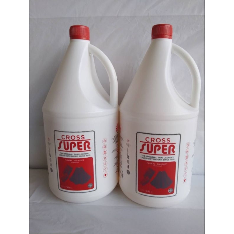 Cross Superน้ำยาซักผ้า the original thailaundry liquid detergent since 1959"ชุดไหนรัก..ซักครอสซุปเปอ